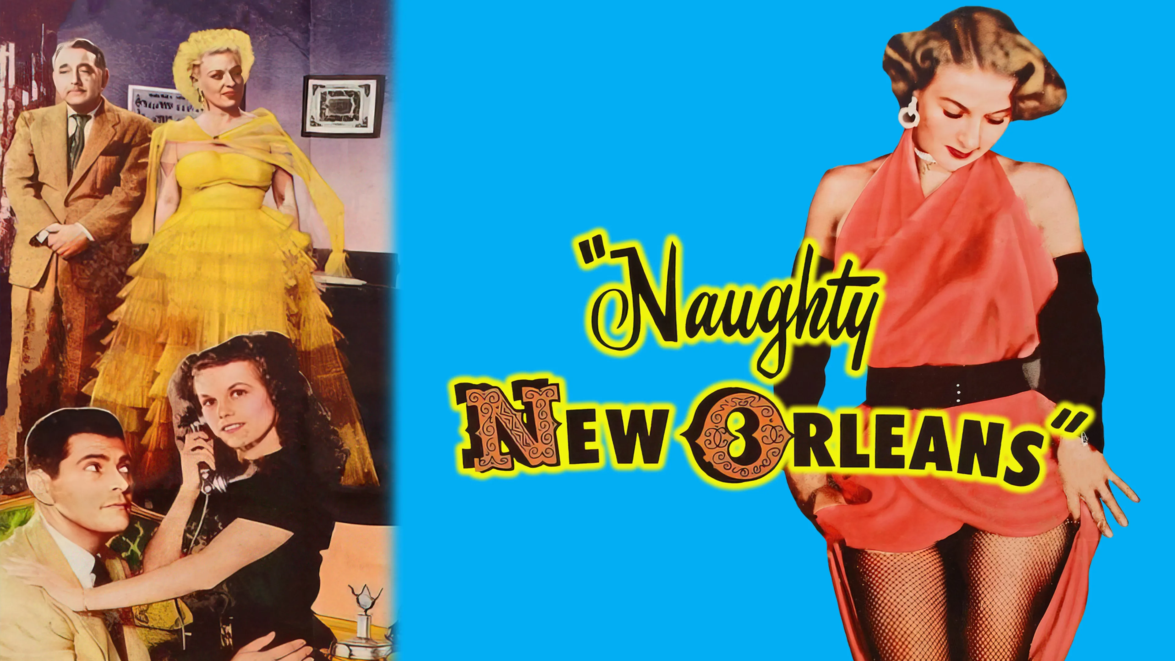 Naughty New Orleans poster